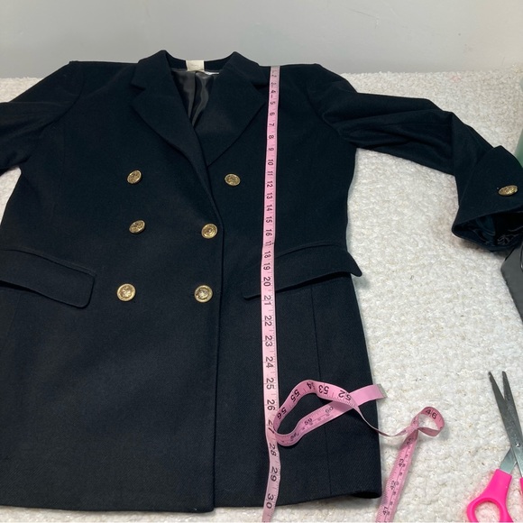 Vintage 90s Adolfo studios wool coat suit jacket - Picture 8 of 15